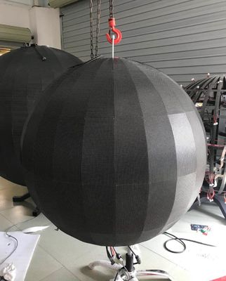 IP33 diámetro de bola de la exploración los 0.8m el 1m el 1.2m de la exhibición 1/16 de la esfera de la prenda impermeable LED