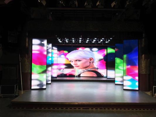 Fábrica video de alquiler de alta resolución 2020 de Shenzhen de los paneles de pared de la pantalla SMD LED de la pantalla LED de P3.91 500Magnet 128x128