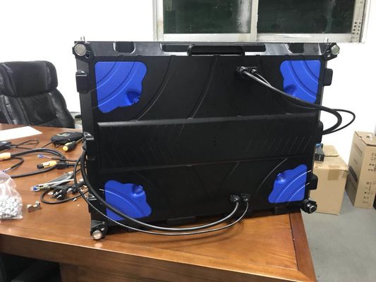 Fábrica durable de Shenzhen del bajo consumo de energía de la pantalla de vídeo interior resistente de 8 kilogramos LED del montaje en la pared del Dado-caso del alumbre