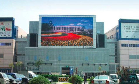 Estación externa que hace publicidad de la fábrica video de Shenzhen de la densidad del pixel Dots/M2 de la pared 15625 de HD LED