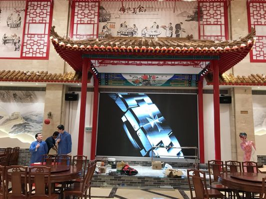 El imán interior de P3 SMD instalar la exhibición video a todo color de pared de HD P3 LED artesona la fábrica de Shenzhen