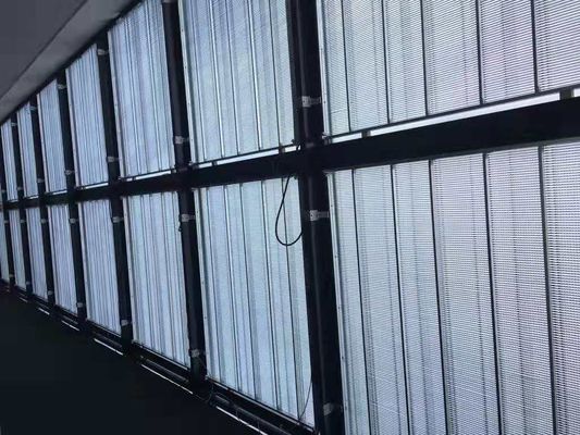 P10.4 vidrio transparente de la pantalla de vídeo del gabinete de aluminio LED que hace publicidad de la fábrica de Shenzhen de la pantalla de la pantalla LED