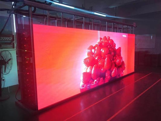 Fábrica interior ajustable del servicio 400mm*300m m Shenzhen del imán de la pantalla de vídeo de la intensidad luminosa P1.923 LED