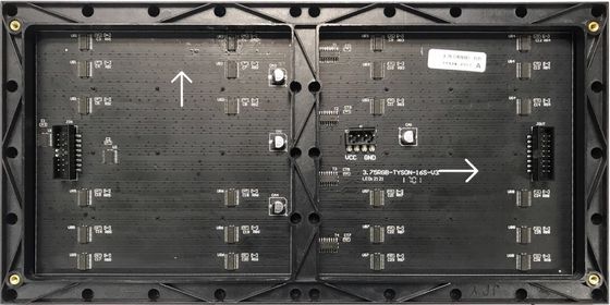 P4.75 módulo tamaño pequeño de la pantalla LED del cuadrado interior SMD opinión horizontal Angel Shenzhen Factory de 140 grados